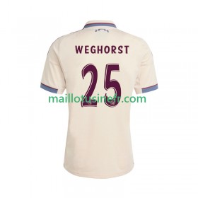 Maillot de Foot Ajax Amsterdam Wout Weghorst 25 Troisième 2025-26